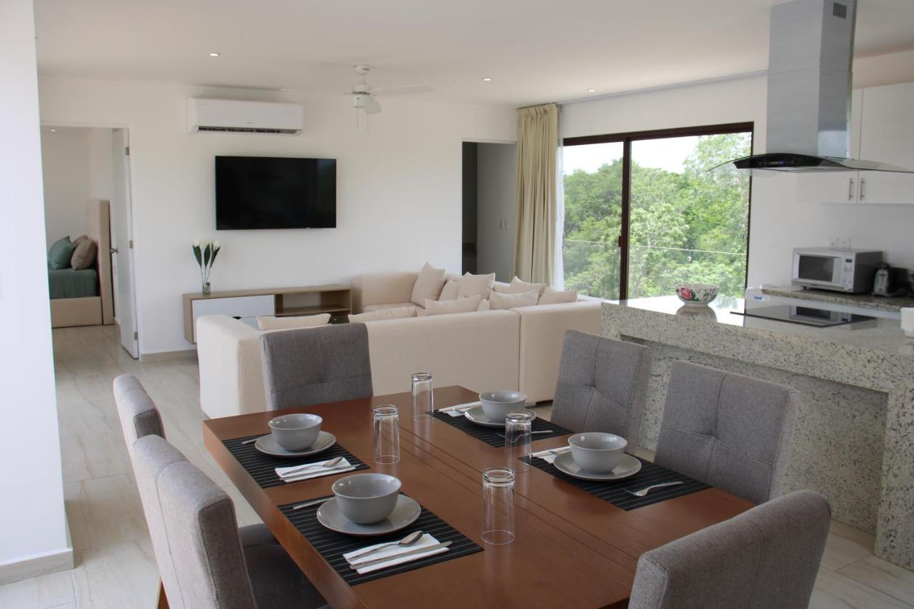Apartment And Penthouse Blue Luxury Kukulkan تولوم المظهر الخارجي الصورة