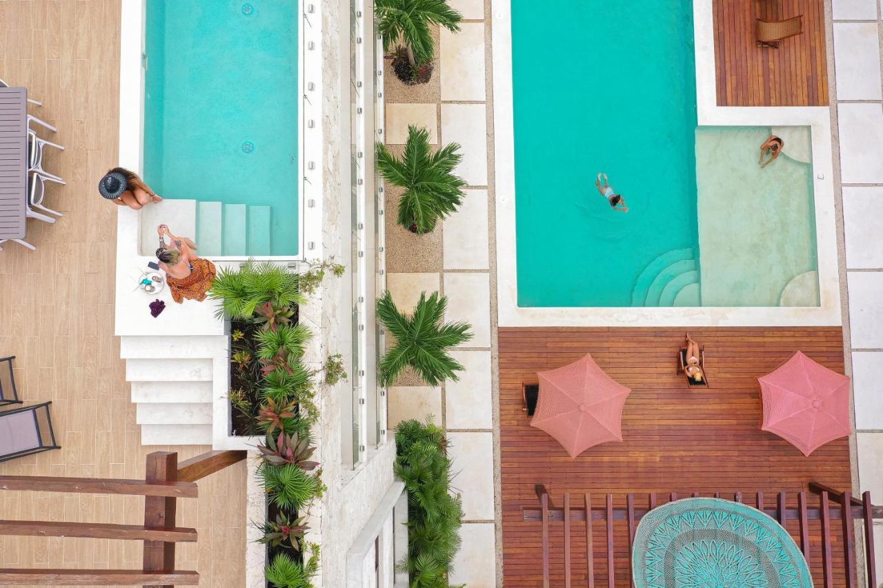 Apartment And Penthouse Blue Luxury Kukulkan تولوم المظهر الخارجي الصورة
