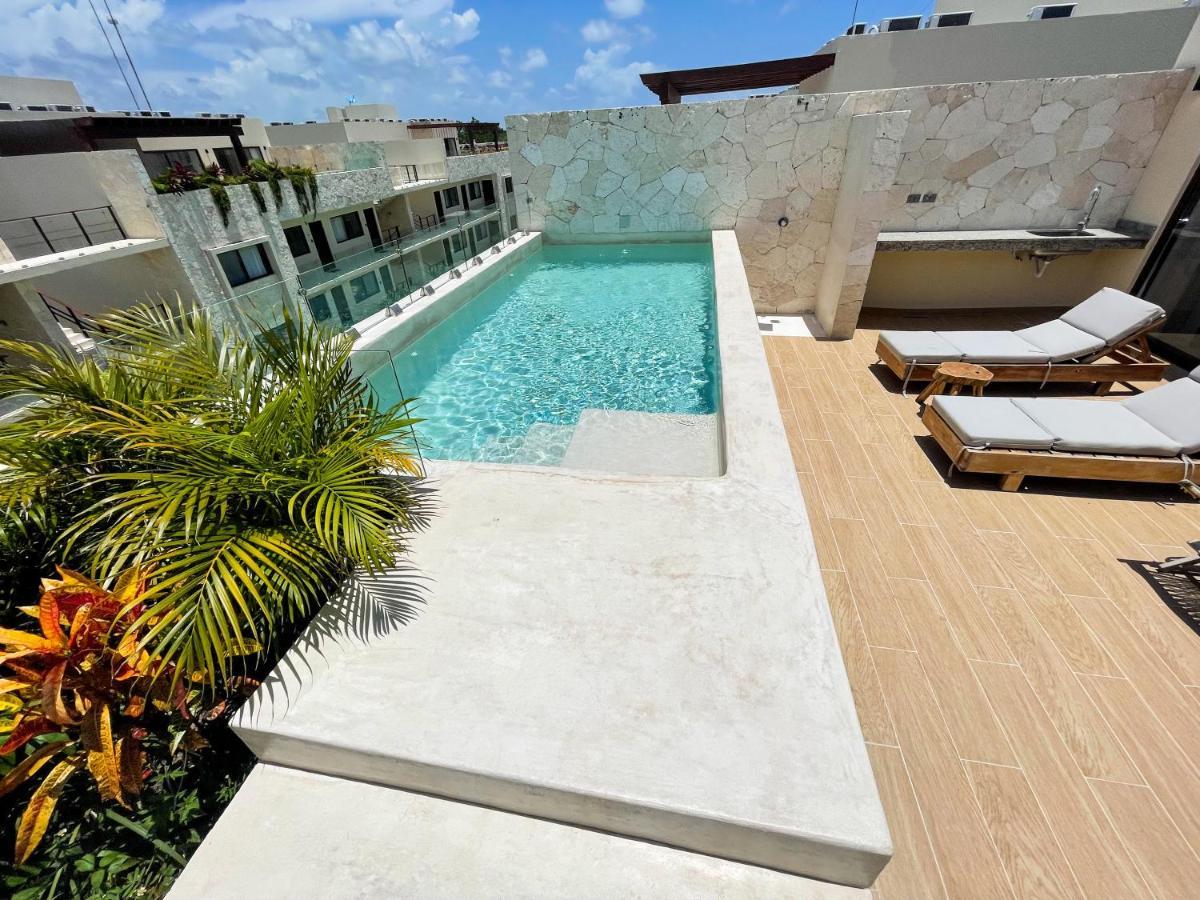 Apartment And Penthouse Blue Luxury Kukulkan تولوم المظهر الخارجي الصورة
